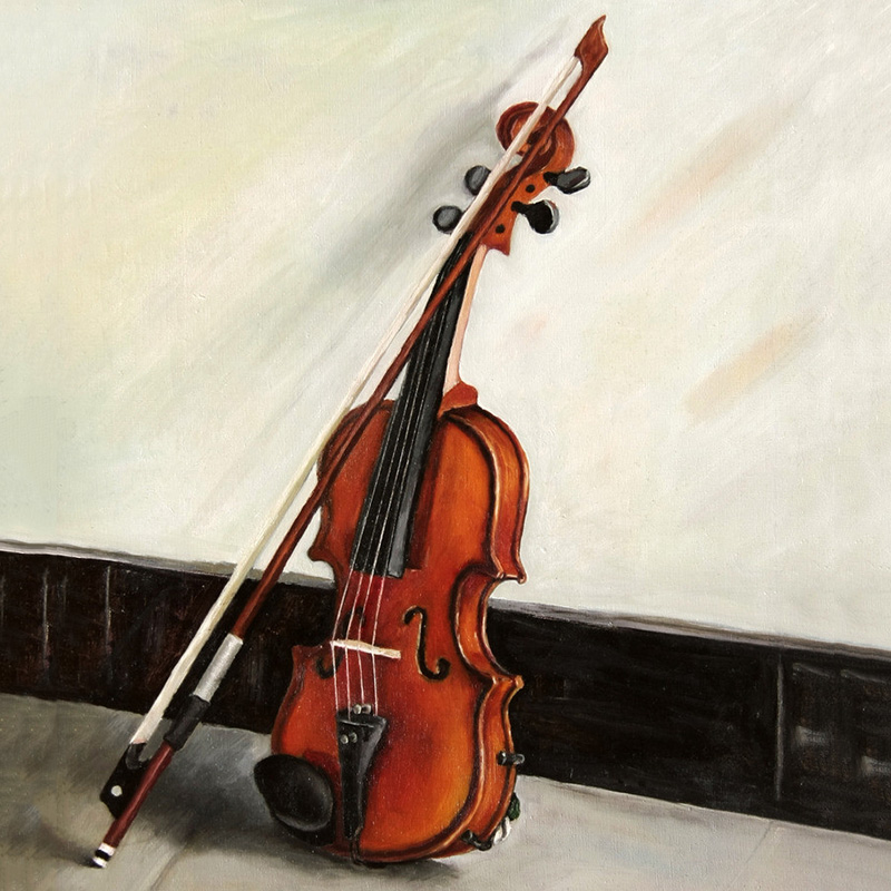Musical Instrument Shop - Violin Bow Violin Player Learner Violin