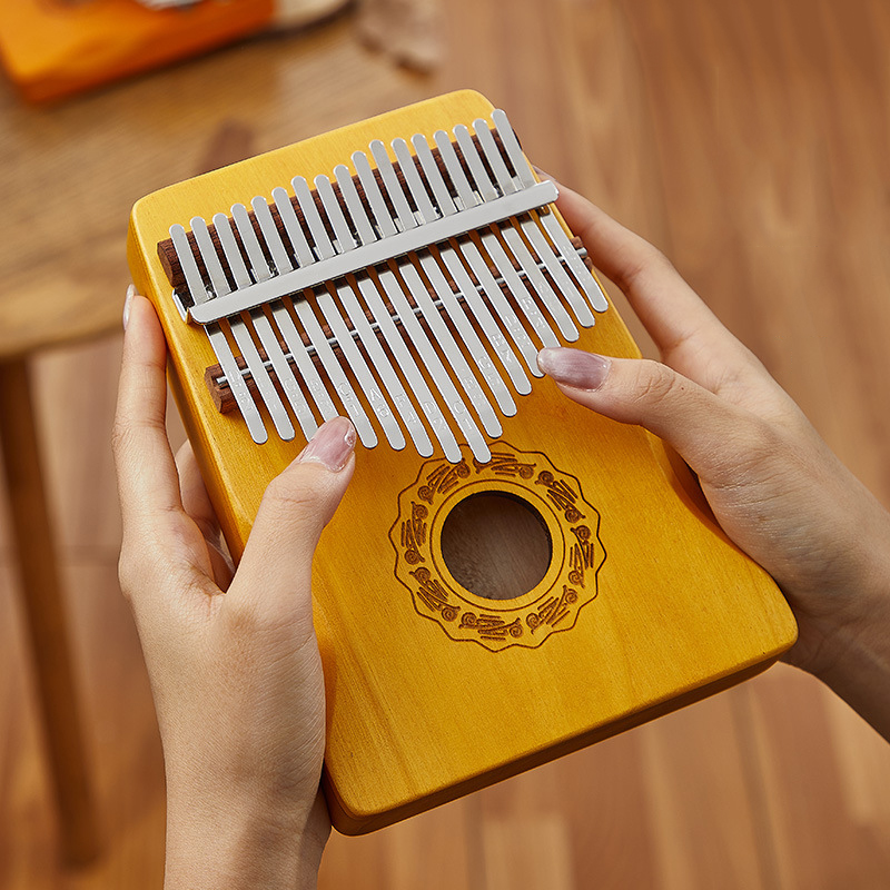 Musical Instrument Kalimba - Hluru 17 Key Kalimba Finger Piano