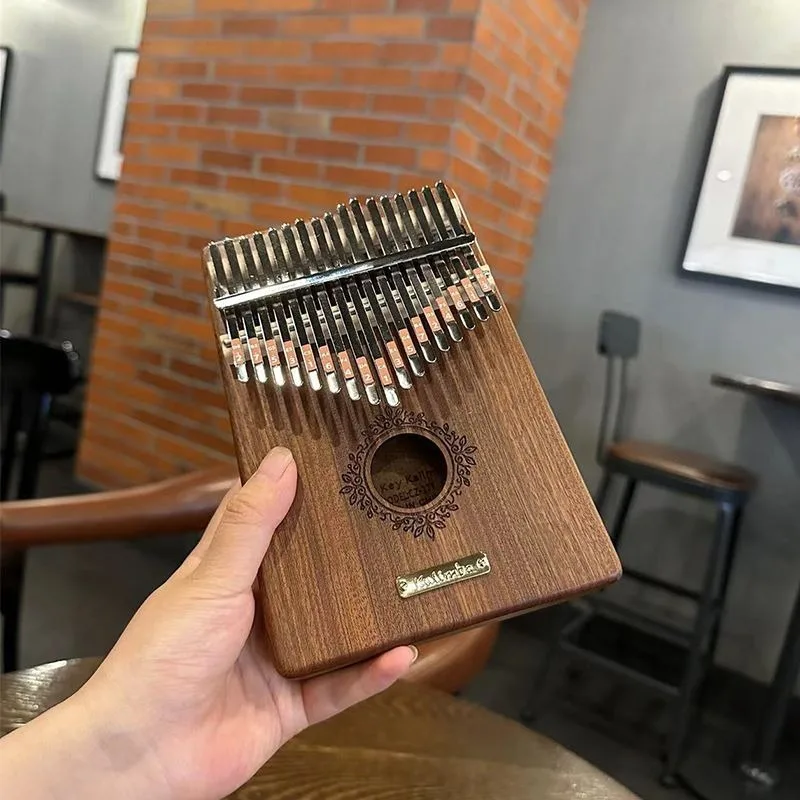 Musical Instrument Kalimba - Wooden Kalimba Portable Children Beginning Practice