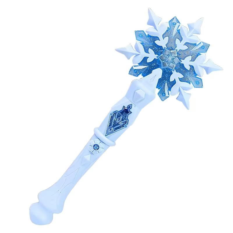 Musical Instrument Gong - Winter Snowflake Light Up Musical Magic