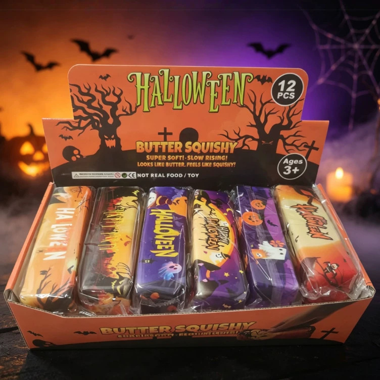 Musical Instrument Gong - 2026 Halloween themed PU butter stick