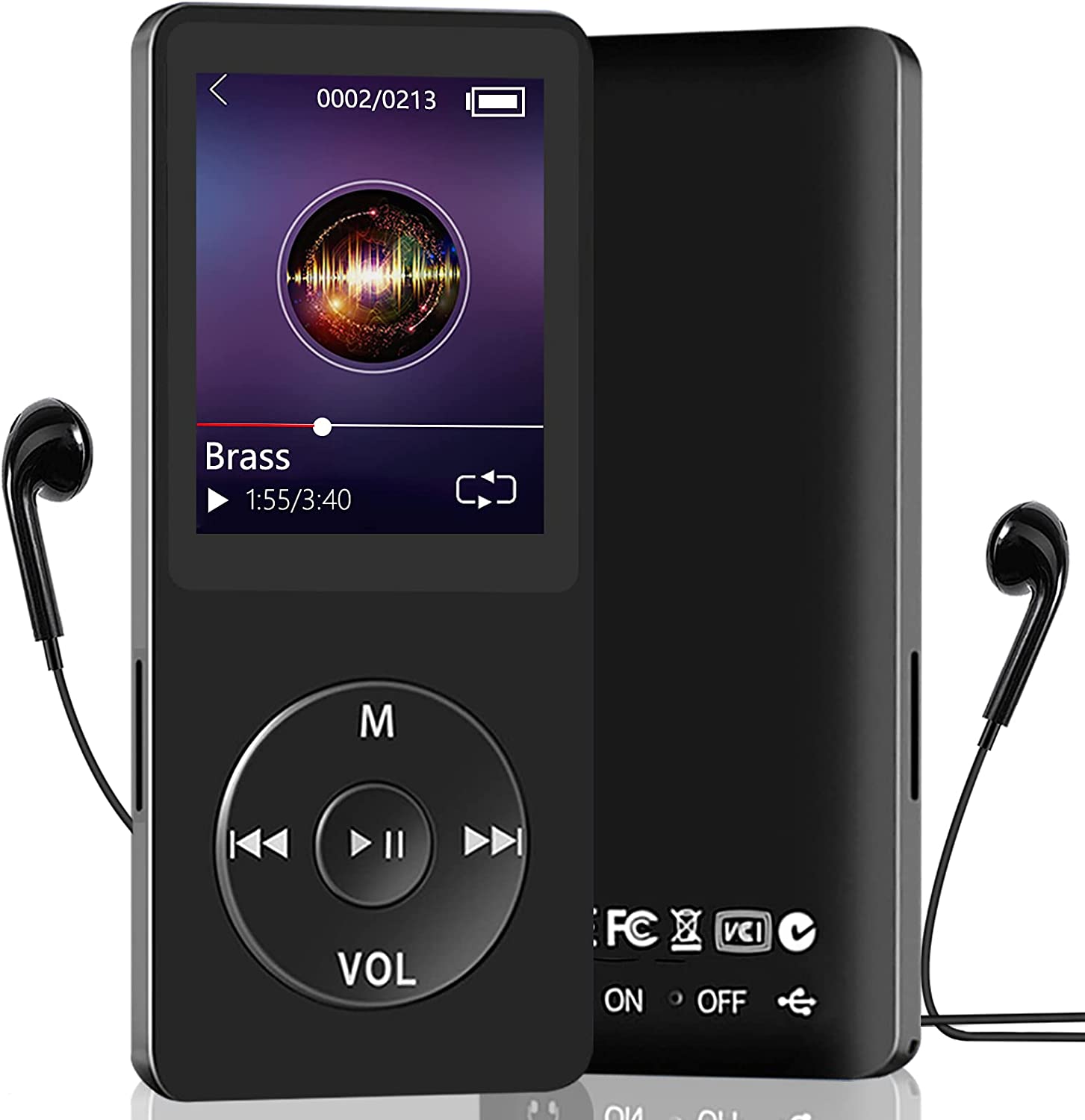 Musical Instrument Image - X02 1.8'' Screen 4GB Lossless Sound