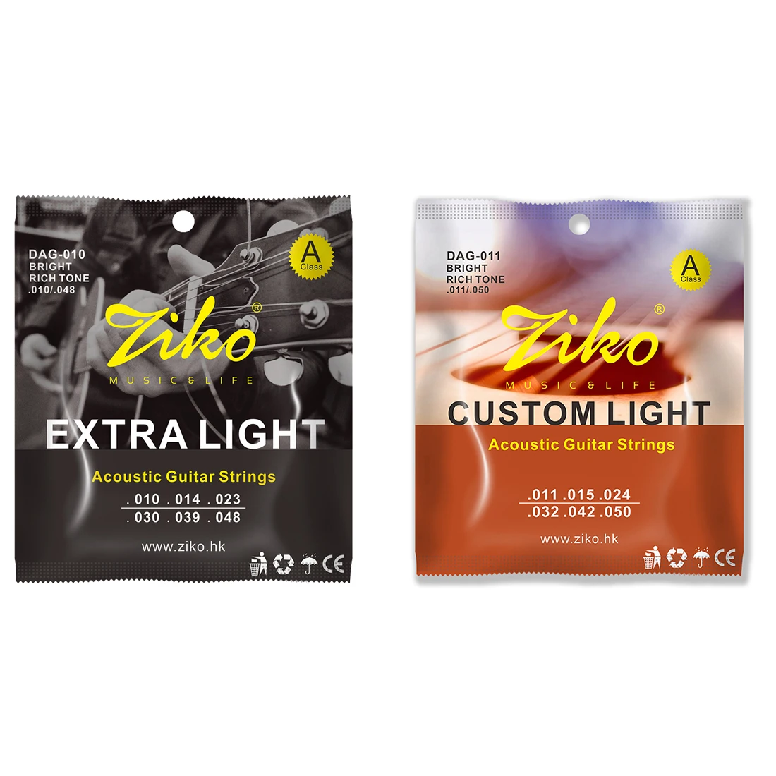 ZIKO Acoustic Guitar String St - огляд і ціна Musical Instrument Strings