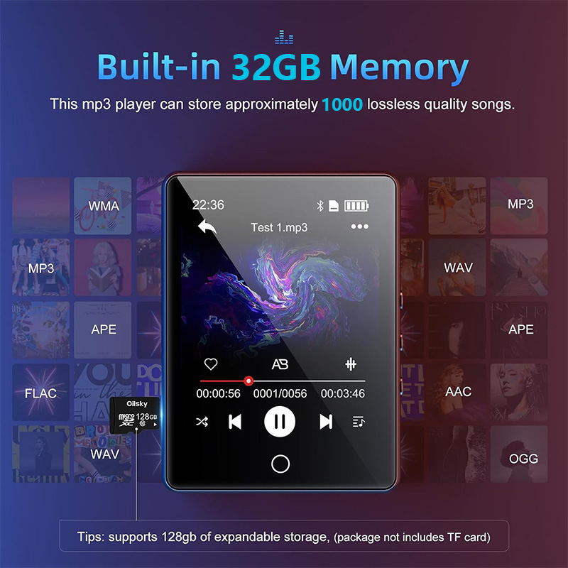 32GB 2.8 Inch Touch Screen Blu - огляд і ціна Musical Instrument Image