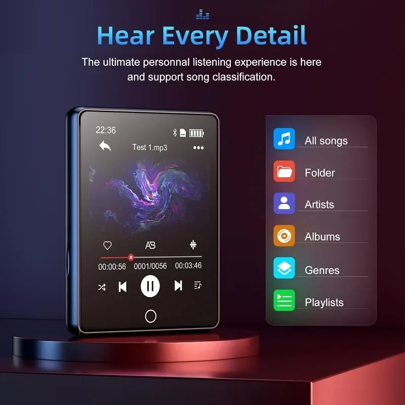 32GB 2.8 Inch Touch Screen Blu - огляд і ціна Musical Instrument Image