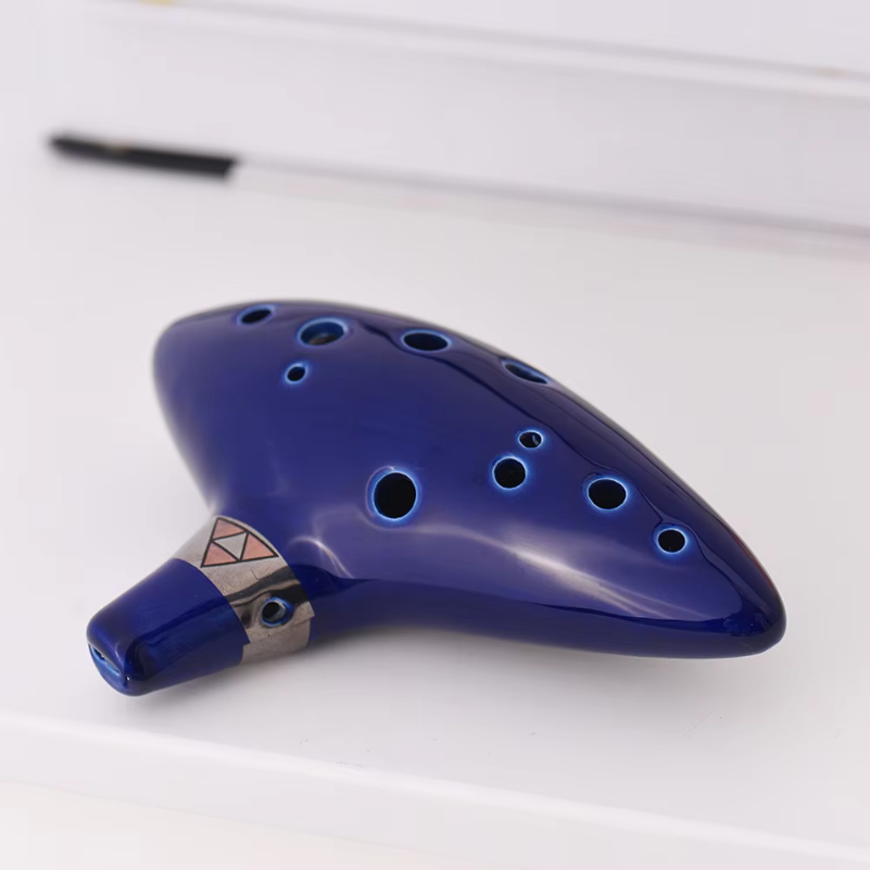 12 Hole Ocarina Ceramic Alto C - огляд і ціна Song With Musical Instrument