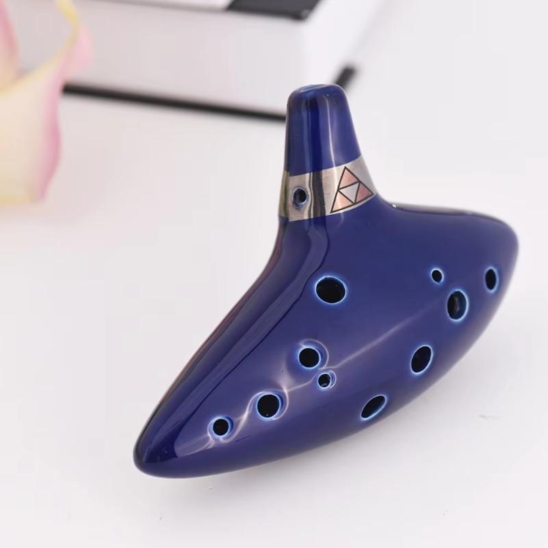 12 Hole Ocarina Ceramic Alto C - огляд і ціна Song With Musical Instrument