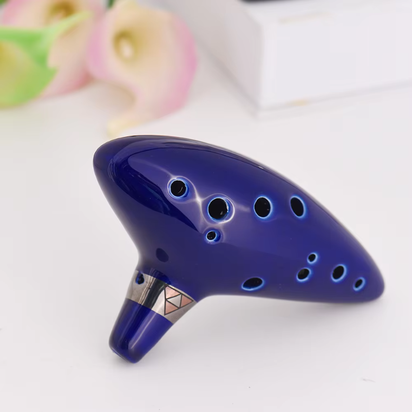 12 Hole Ocarina Ceramic Alto C - огляд і ціна Song With Musical Instrument