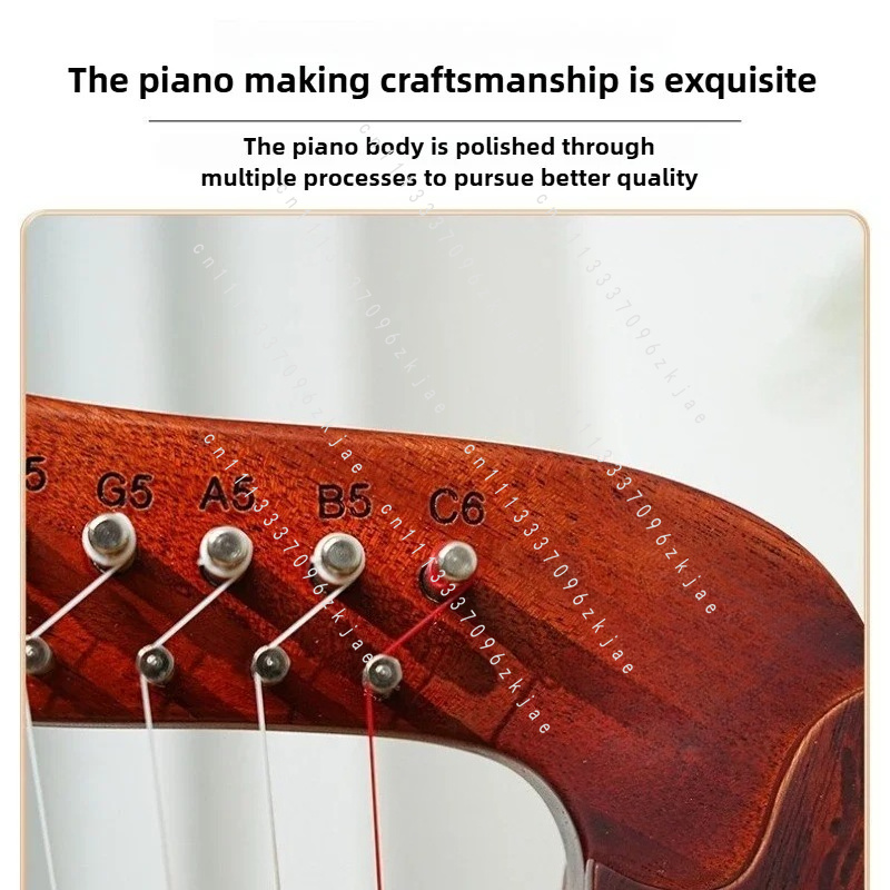Handmade 15 Tone Harp Sound Th - огляд і ціна Musical Instrument Strings