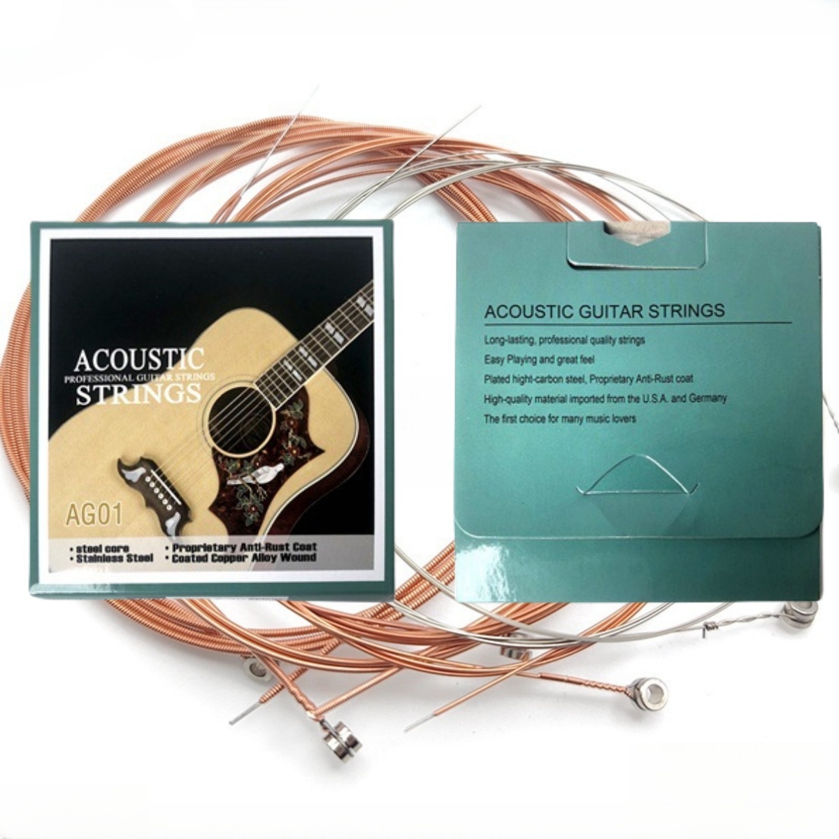 Miwayer 1 Set/6 String AG01 Ac - огляд і ціна Musical Instrument Strings