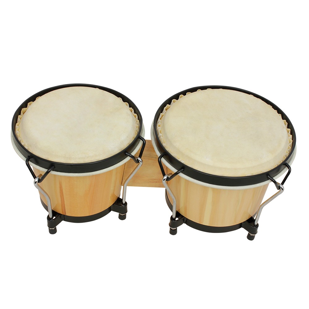 Wooden Bongo Drum Set 5.5 Inch - огляд і ціна Bongo Drum Set