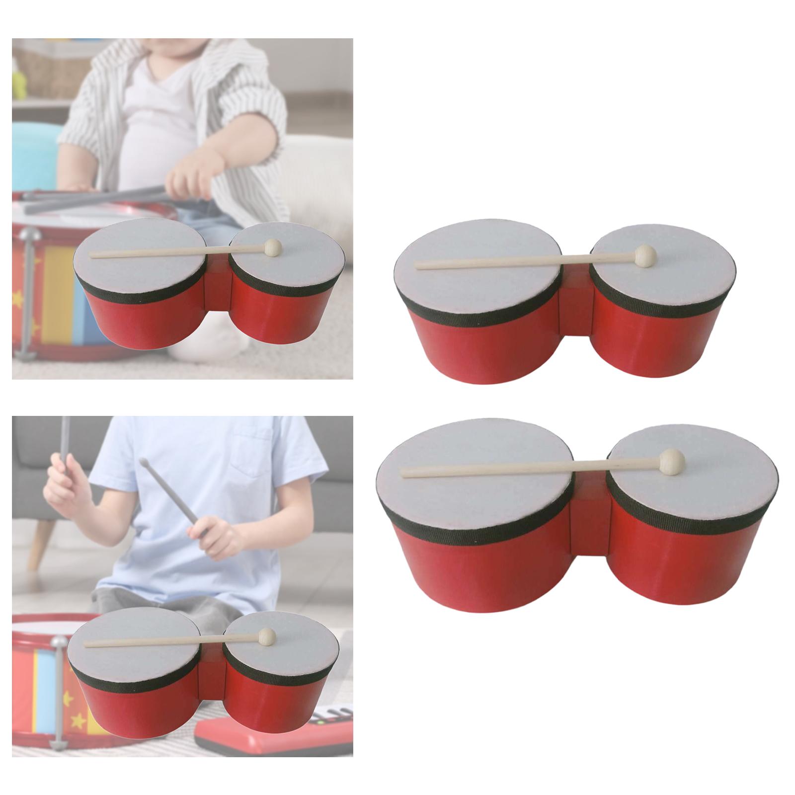 Bongo Drum Wooden Percussion A - огляд і ціна Bongo Drum Set