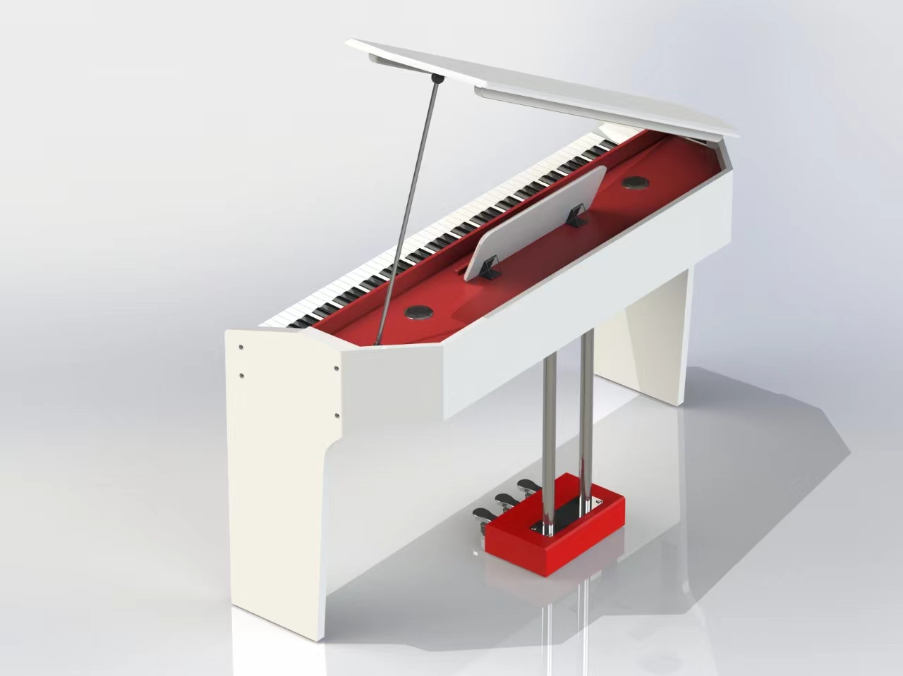 88 Keys Hammer Action Grand Di - огляд і ціна Musical Instrument Digital Interface (Midi)