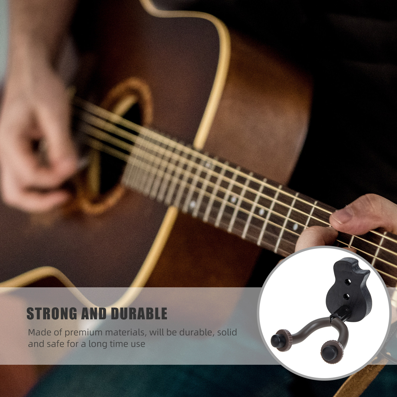 Guitar Wall Hanger Sturdy Soli - огляд і ціна Violin Musical Instrument
