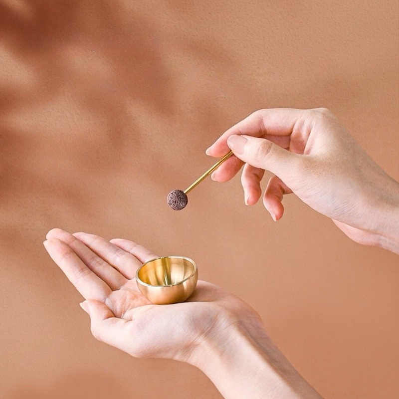 Mini Singing Bowl Handmade Cop - огляд і ціна Song With Musical Instrument