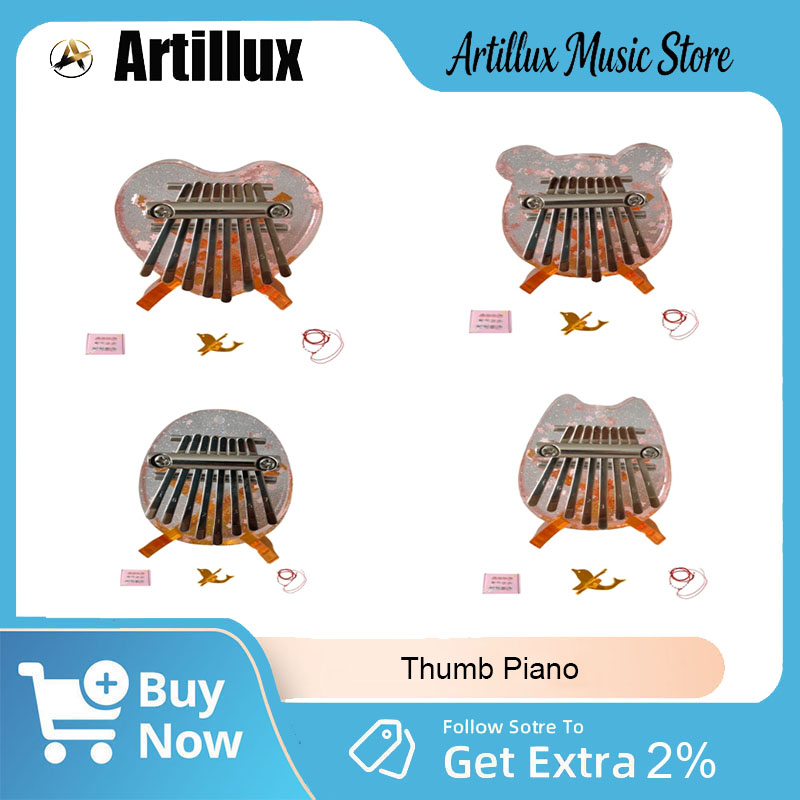 Artillux Thumb Piano Brand New - огляд і ціна Musical Instrument Kalimba