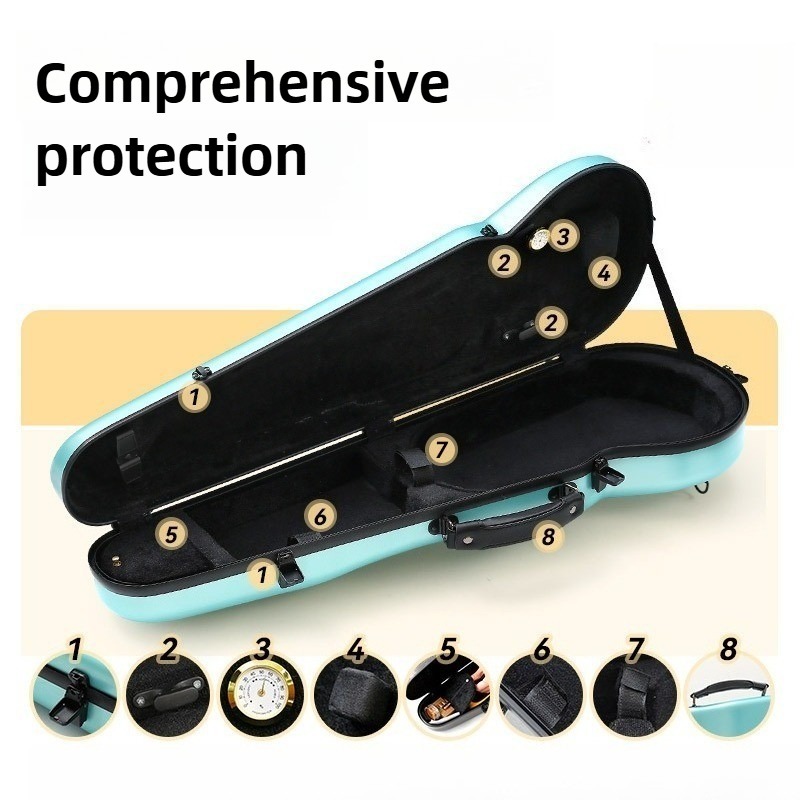 Carbon Fiber Violin Case Anti  - огляд і ціна Violin Musical Instrument