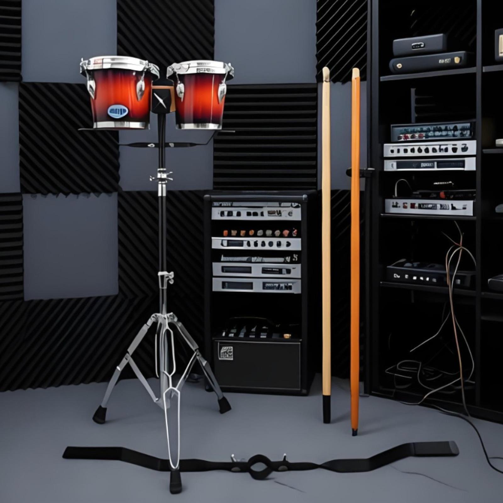 Music Percussion Drum Stand Ba - огляд і ціна Bongo Drum Set