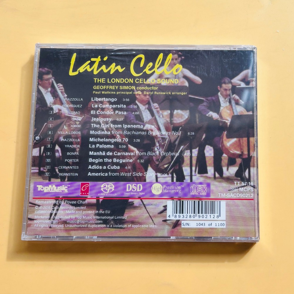London Latin Cello CD Latin Ce - огляд і ціна Musical Instrument Brands