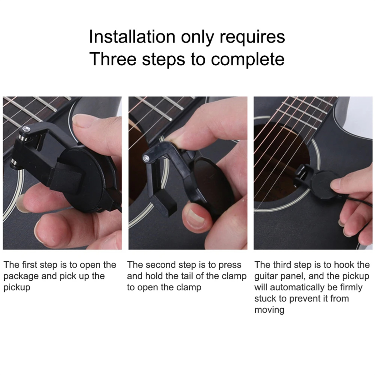 Audio Jack Clip On Pickup for  - огляд і ціна Violin Musical Instrument