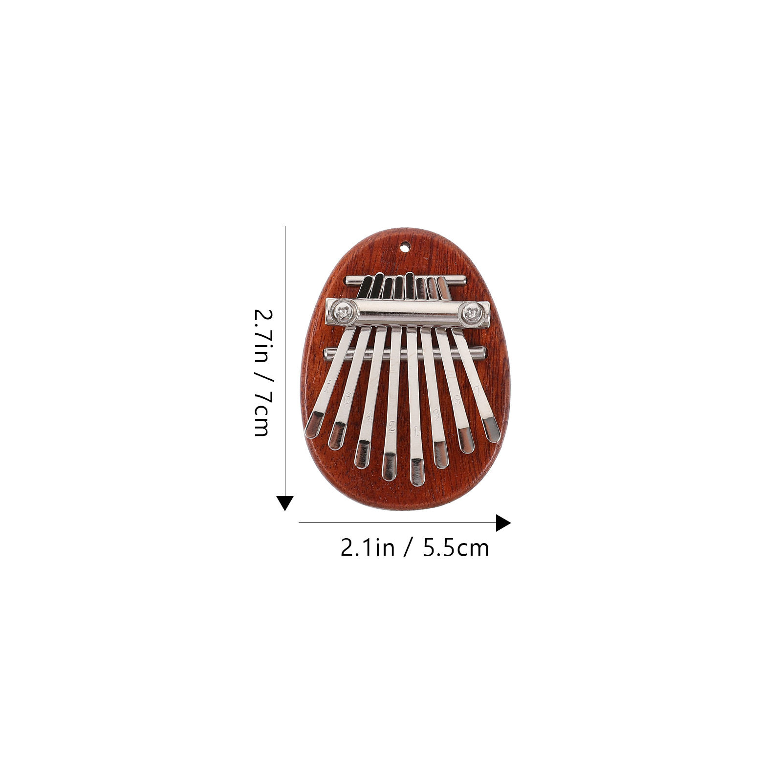 1Set Kalimba Mini 8 Keys Thumb - огляд і ціна Musical Instrument Kalimba