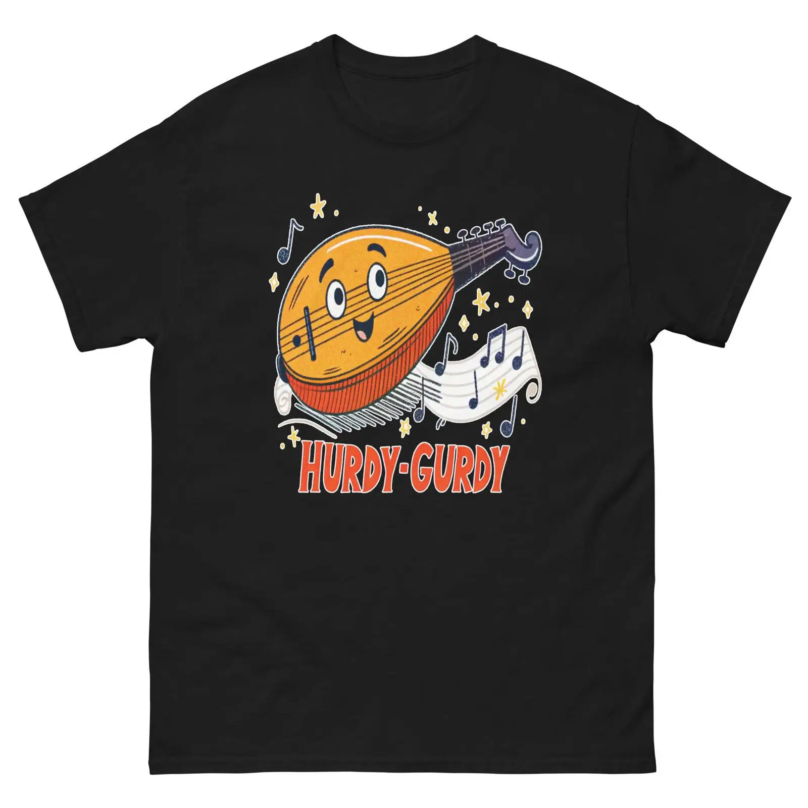 Hurdy Gurdy T Shirt Musical In - огляд і ціна Musical Instrument Hurdy Gurdy