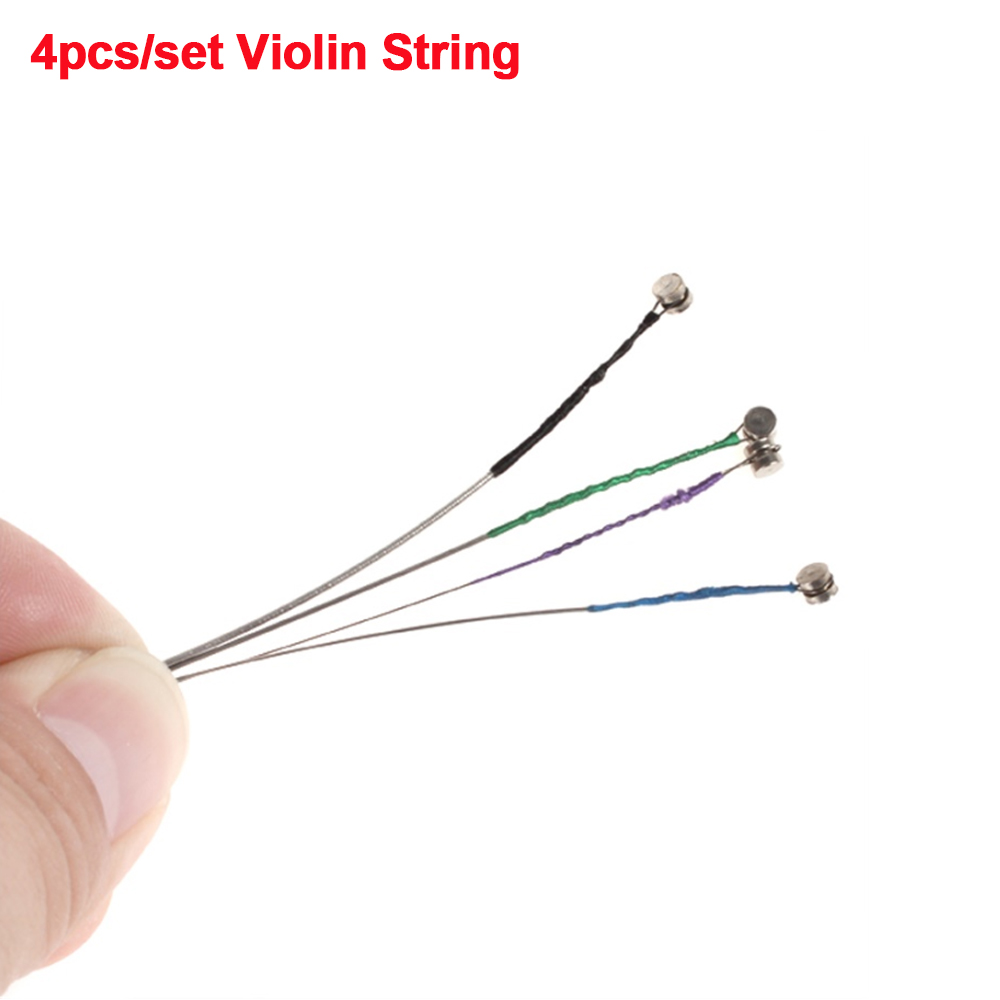 4pcs/set Violin Strings E-A-D- - огляд і ціна Violin Musical Instrument