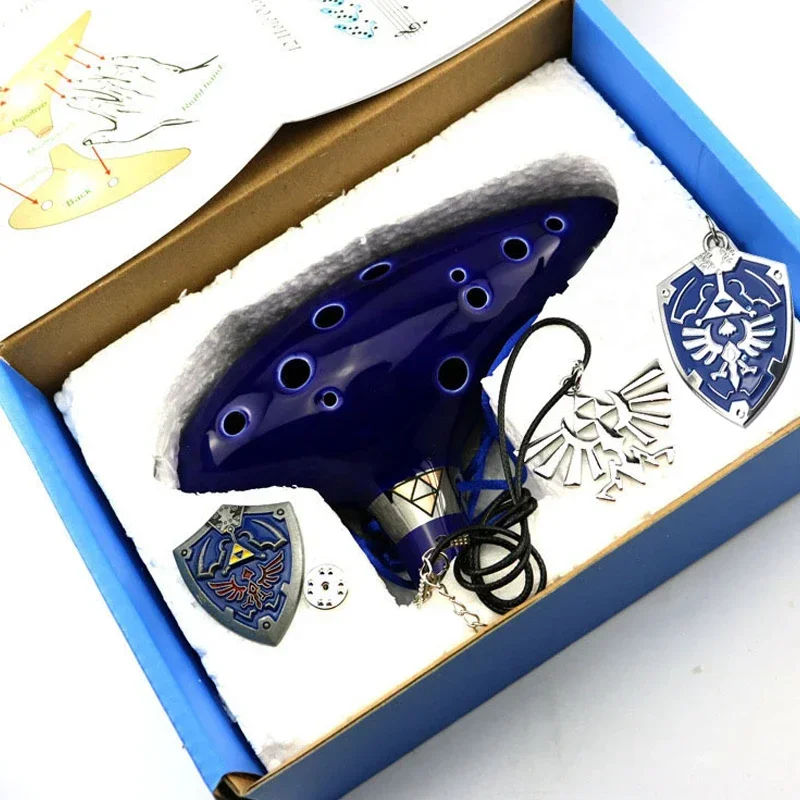 Hot﻿ Ocarina Ceramic Legend Of - огляд і ціна Song With Musical Instrument