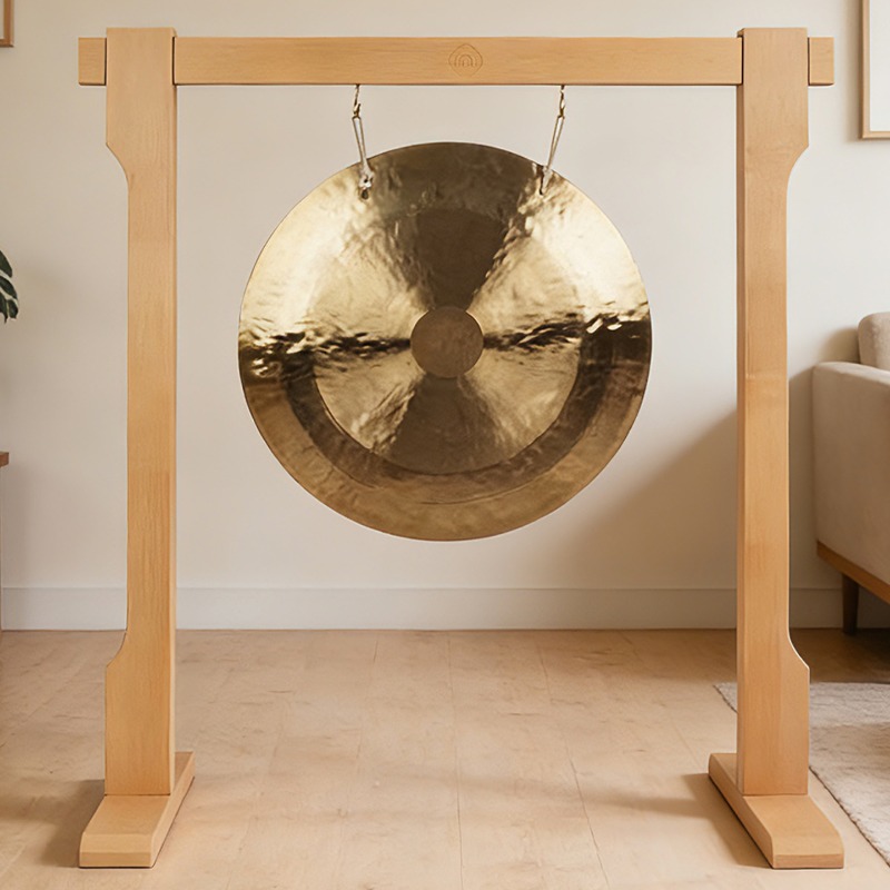Solid Wood Bolded Gong Stand P - огляд і ціна Musical Instrument Gong