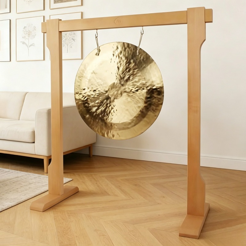 Solid Wood Bolded Gong Stand P - огляд і ціна Musical Instrument Gong