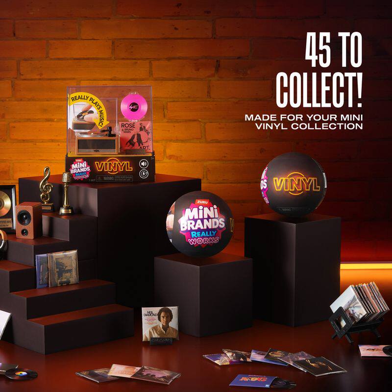 Mini Brands Vinyl Really Works - огляд і ціна Musical Instrument Brands