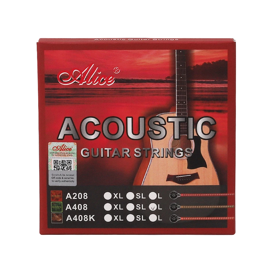 Alice A408  Full set Acoustic  - огляд і ціна Musical Instrument Strings