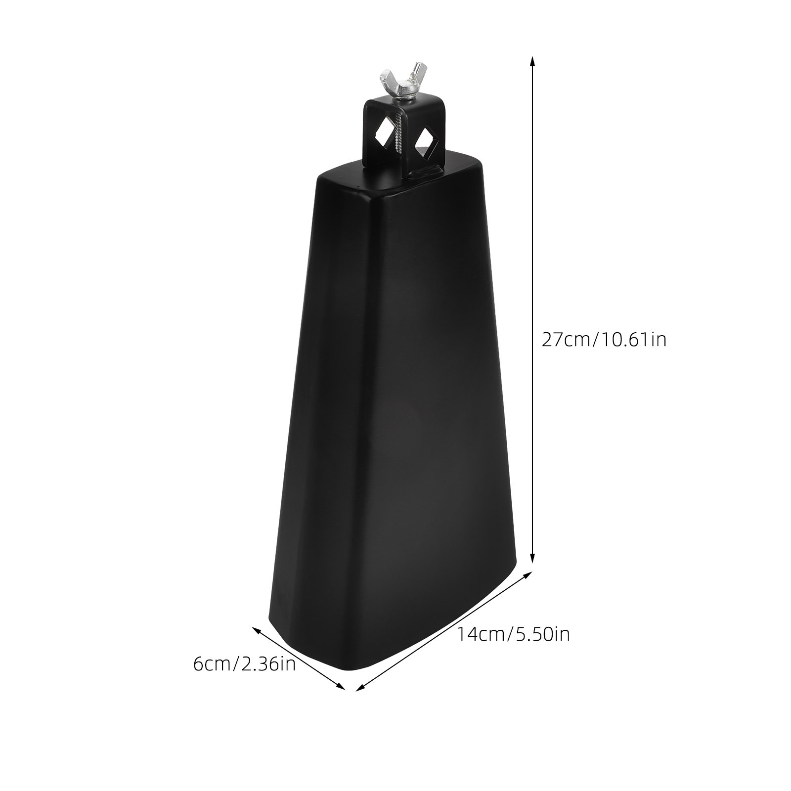 1Set Metal Cowbell Instrument  - огляд і ціна Musical Instrument Gong