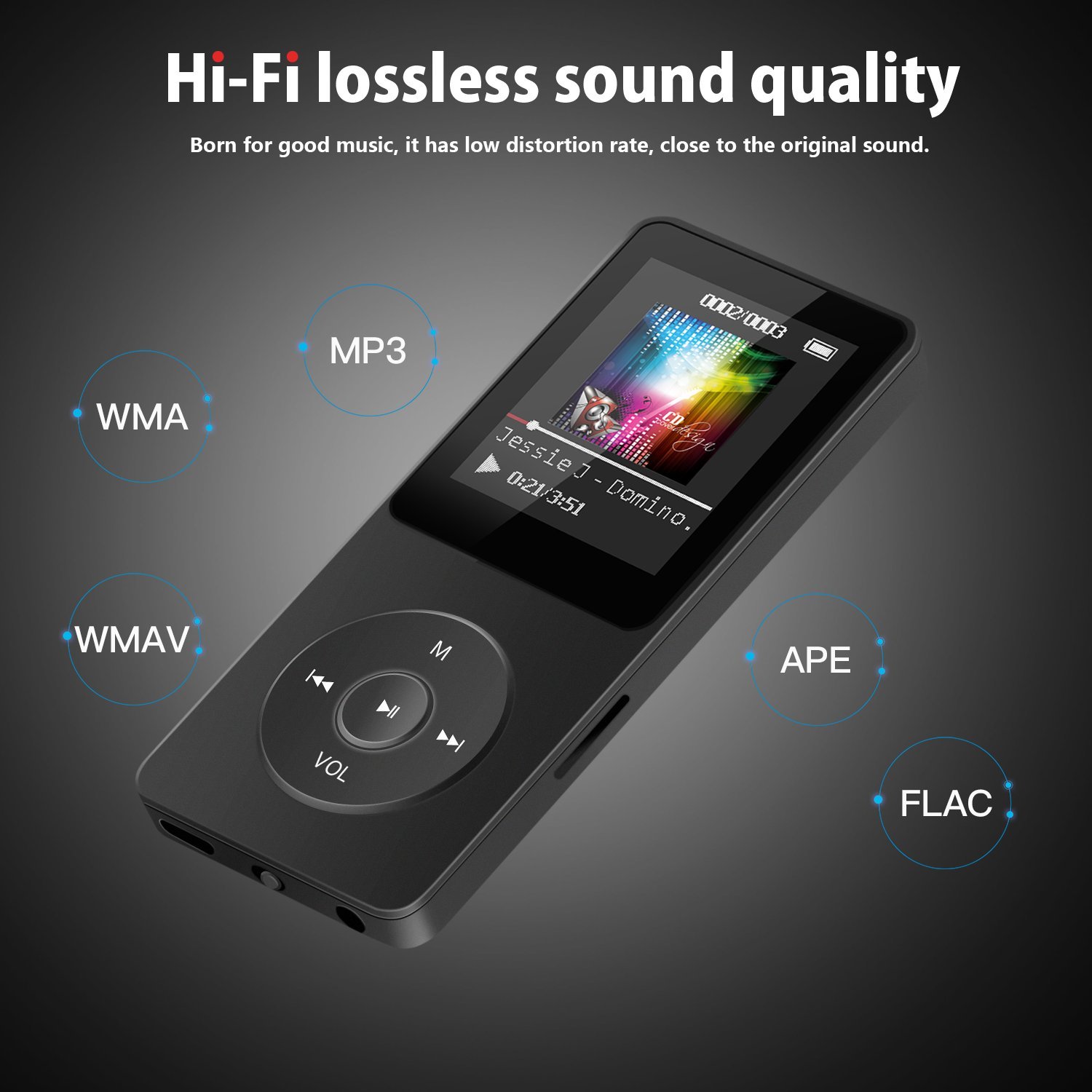 X02 1.8'' Screen 4GB Lossless  - огляд і ціна Musical Instrument Image