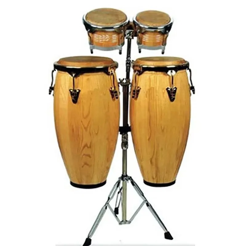 10 11 Inch Conga Drum Set with - огляд і ціна Bongo Drum Set