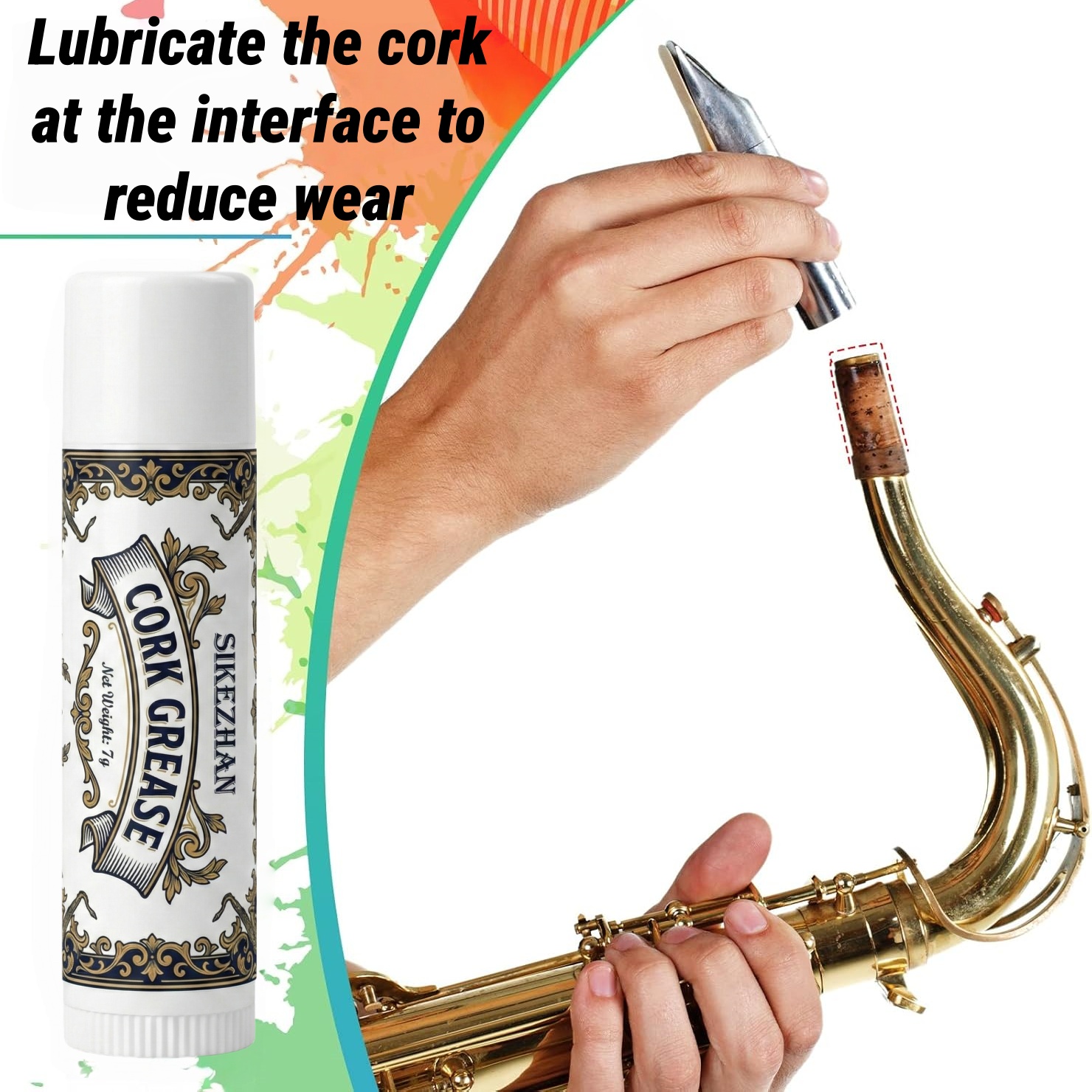 Premium Cork Grease for Clarin - огляд і ціна Musical Instrument Bazooka