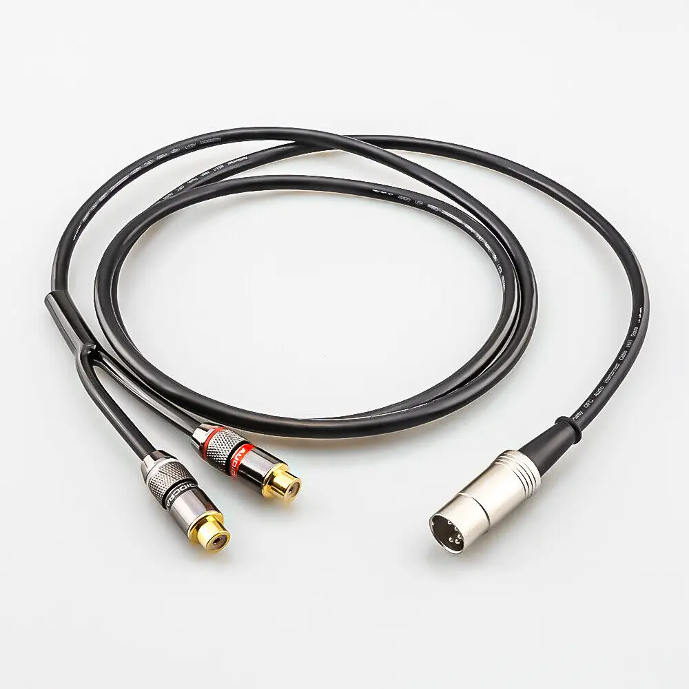 5-Pin Din Male to 2-RCA Female - огляд і ціна Musical Instrument Image