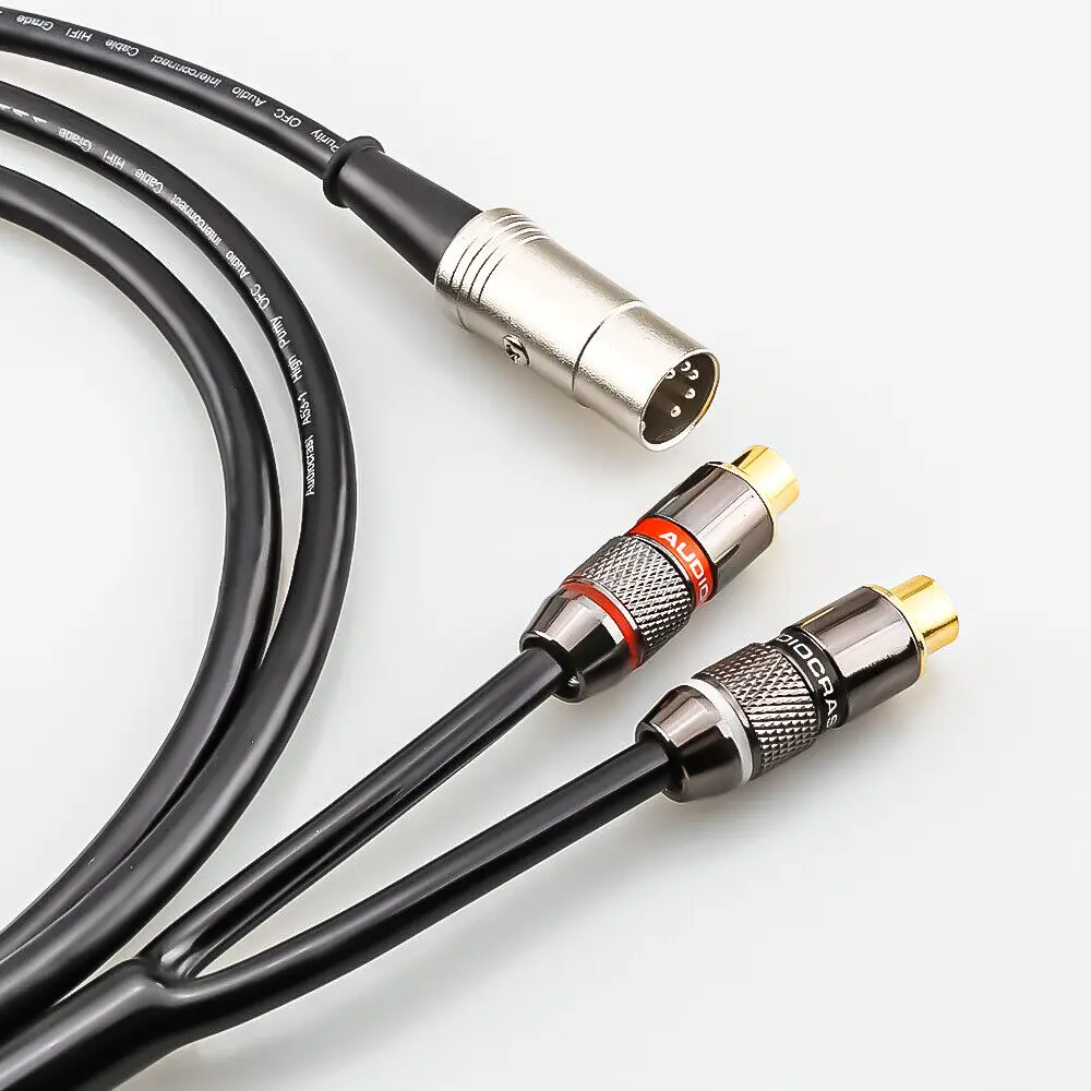 5-Pin Din Male to 2-RCA Female - огляд і ціна Musical Instrument Image