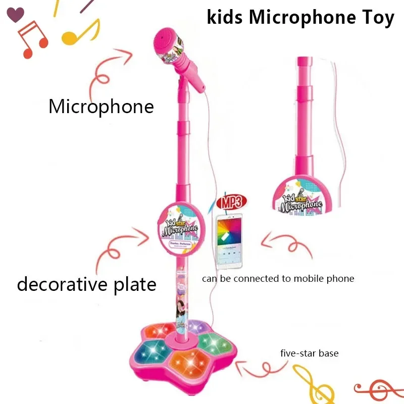 Kids Microphone with Stand Kar - огляд і ціна Song With Musical Instrument