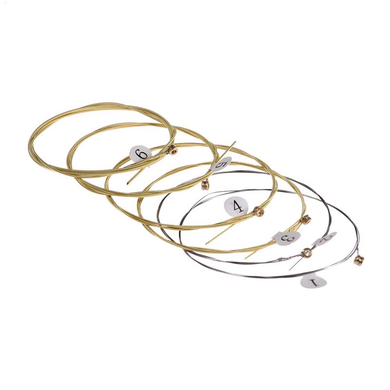 hot sale 6pcs/set Acoustic Gui - огляд і ціна Musical Instrument Strings