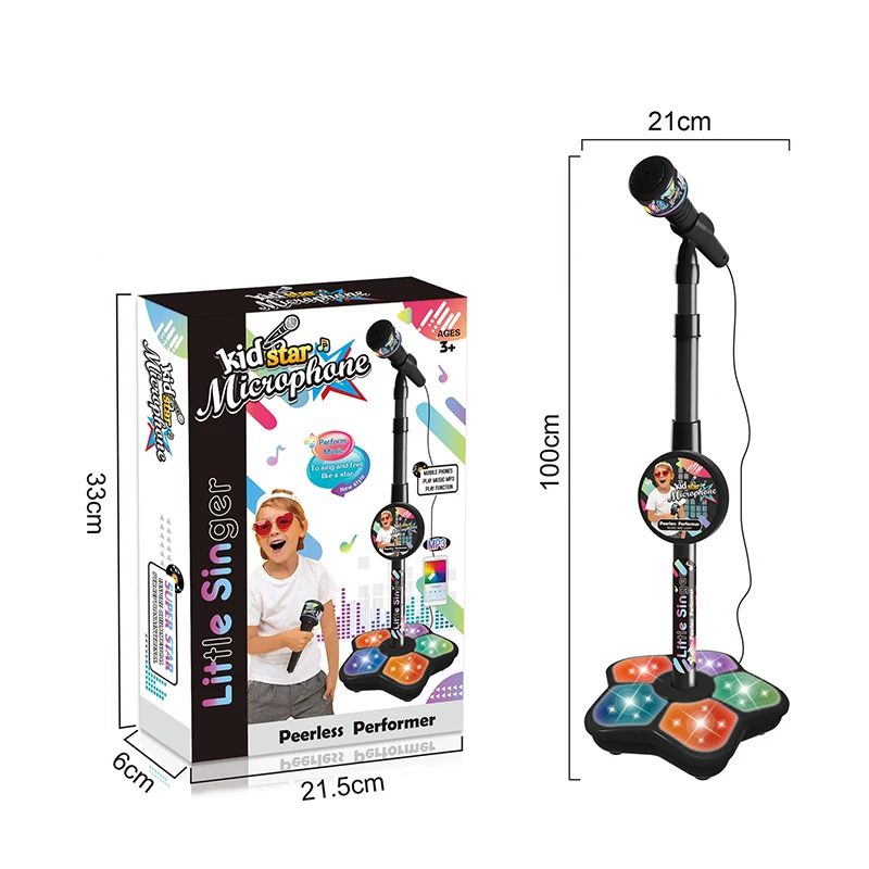 Kids Microphone with Stand Kar - огляд і ціна Song With Musical Instrument