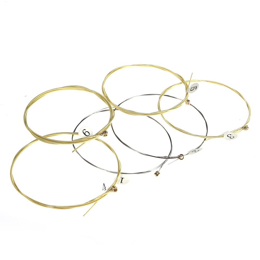 6pcs/set Universal Acoustic Gu - огляд і ціна Musical Instrument Strings