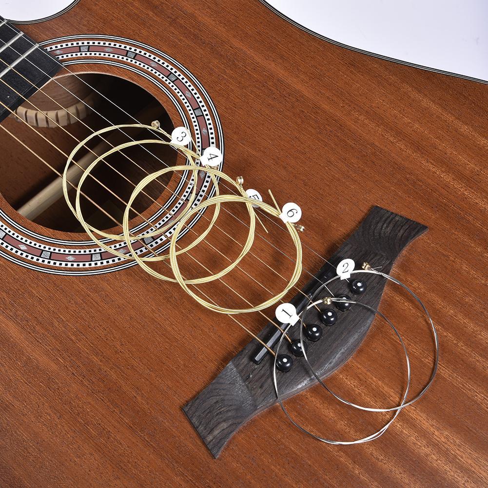 6pcs/set Universal Acoustic Gu - огляд і ціна Musical Instrument Strings