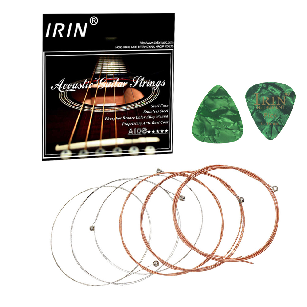IRIN Acoustic Guitar Strings w - огляд і ціна Musical Instrument Strings