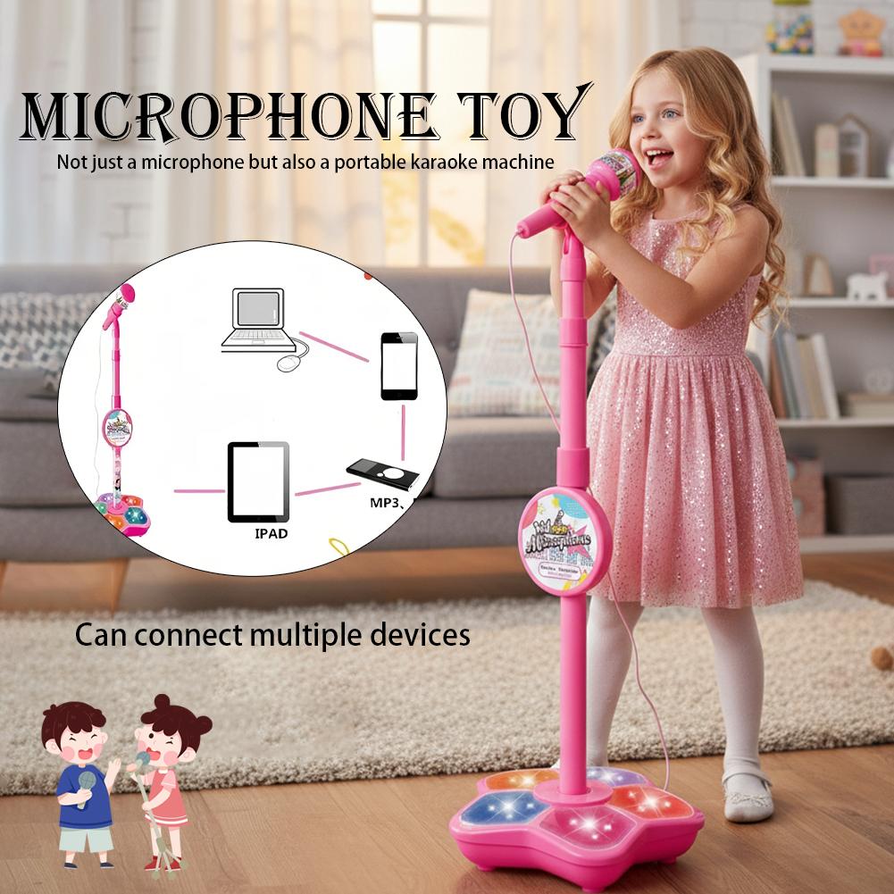 Kids Microphone with Stand Kar - огляд і ціна Song With Musical Instrument