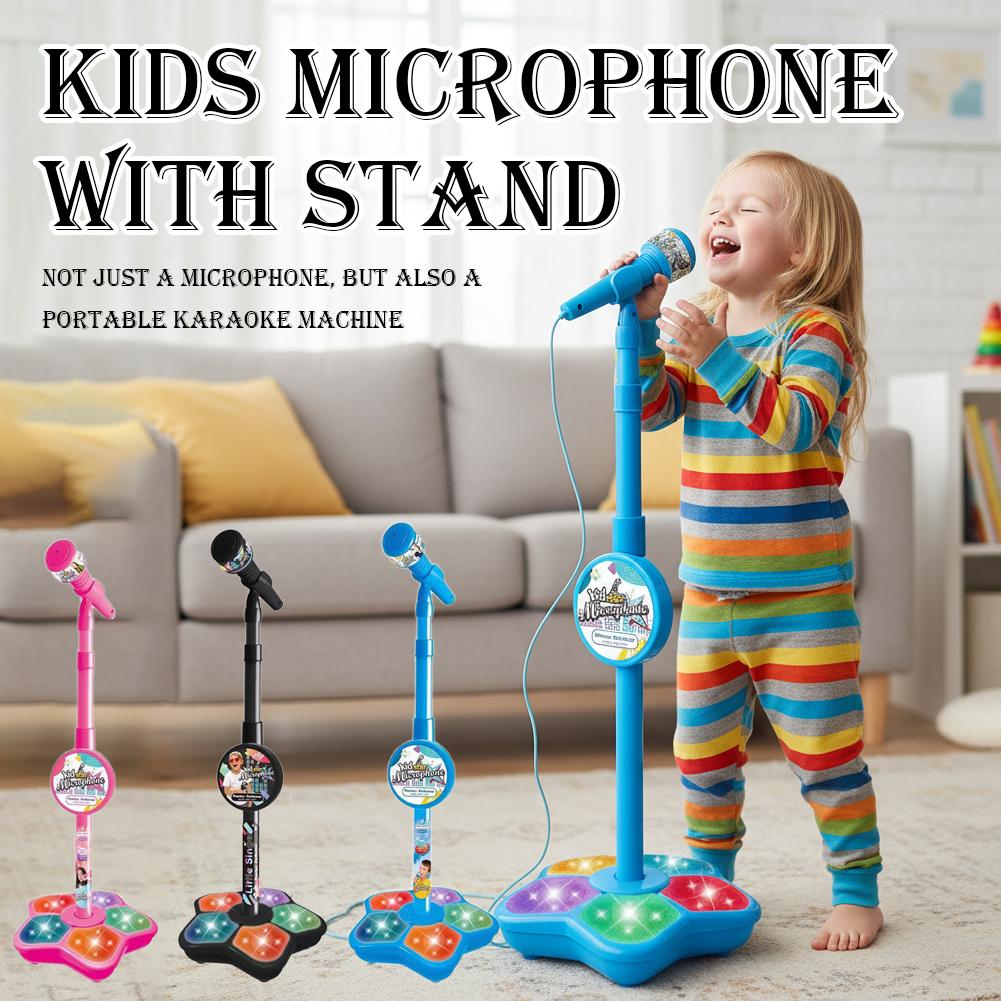 Kids Microphone with Stand Kar - огляд і ціна Song With Musical Instrument