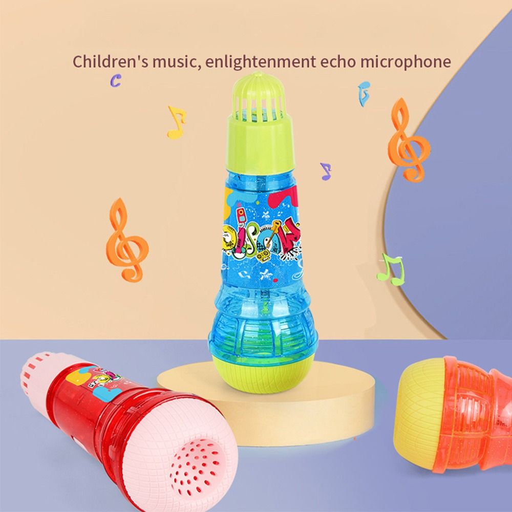 Funny Plastic Echo Microphone  - огляд і ціна Song With Musical Instrument