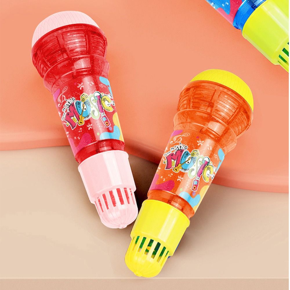 Funny Plastic Echo Microphone  - огляд і ціна Song With Musical Instrument